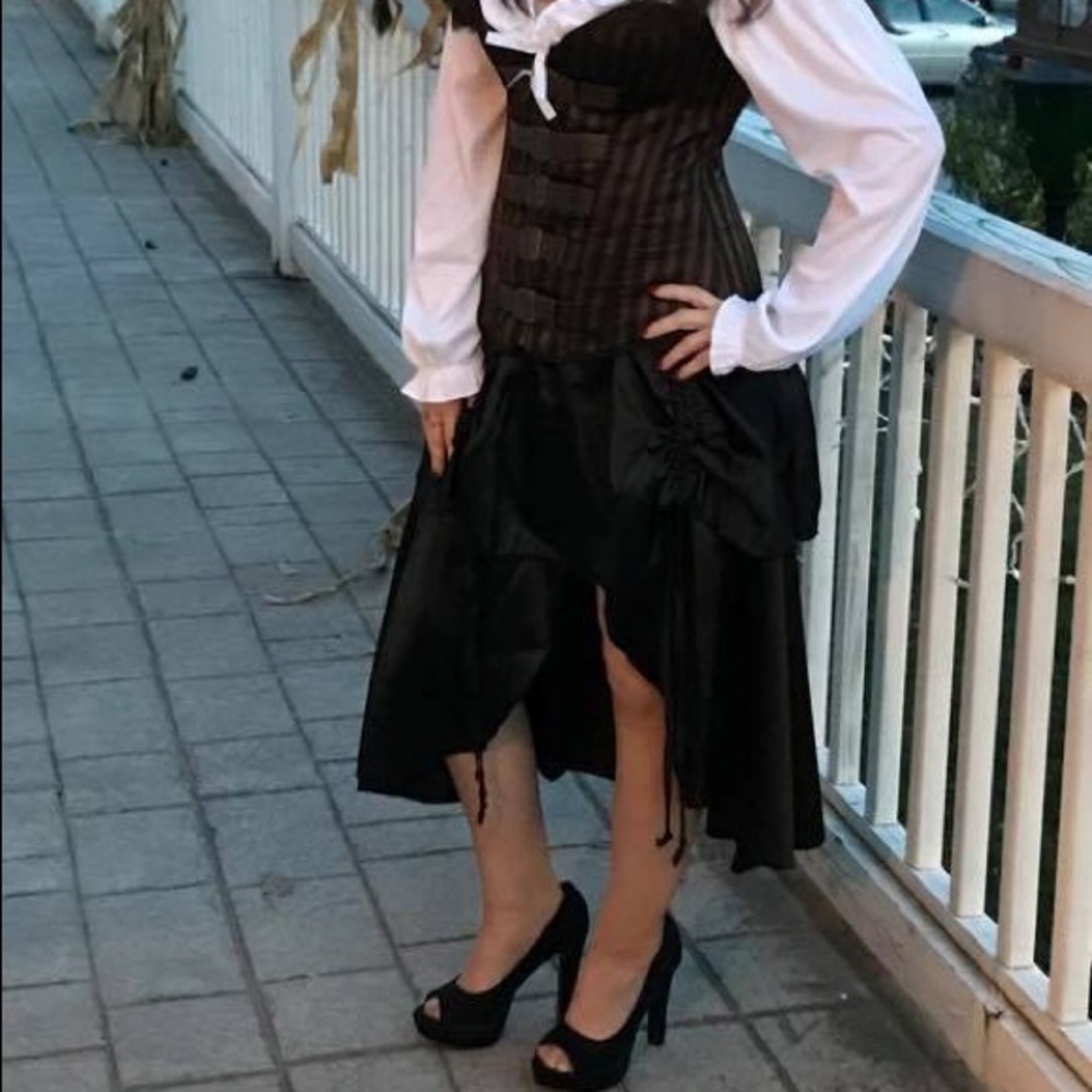 Steampunk skirt